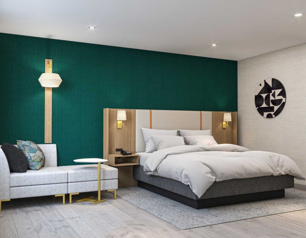 Holiday Inn – Style 2 (Walnut Finish)