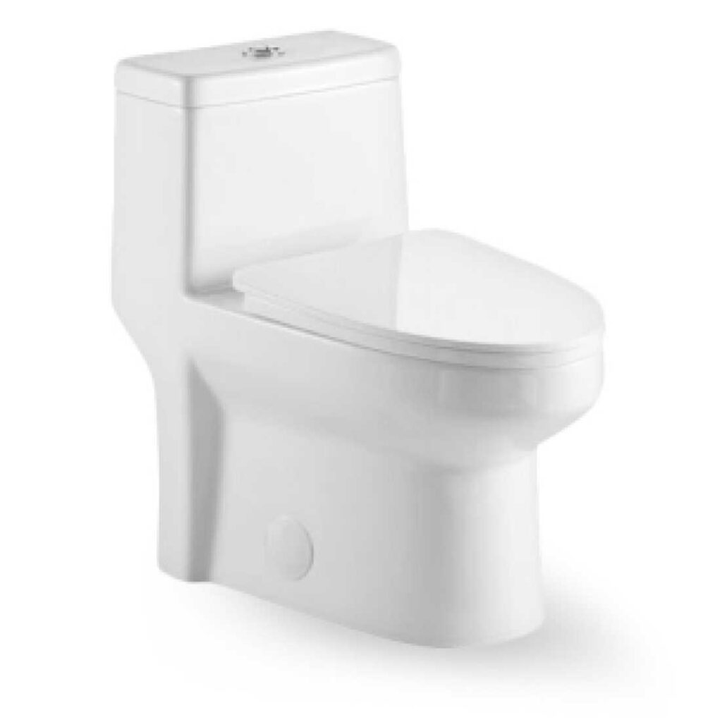 Compact Dual-Flush Elongated Toilet