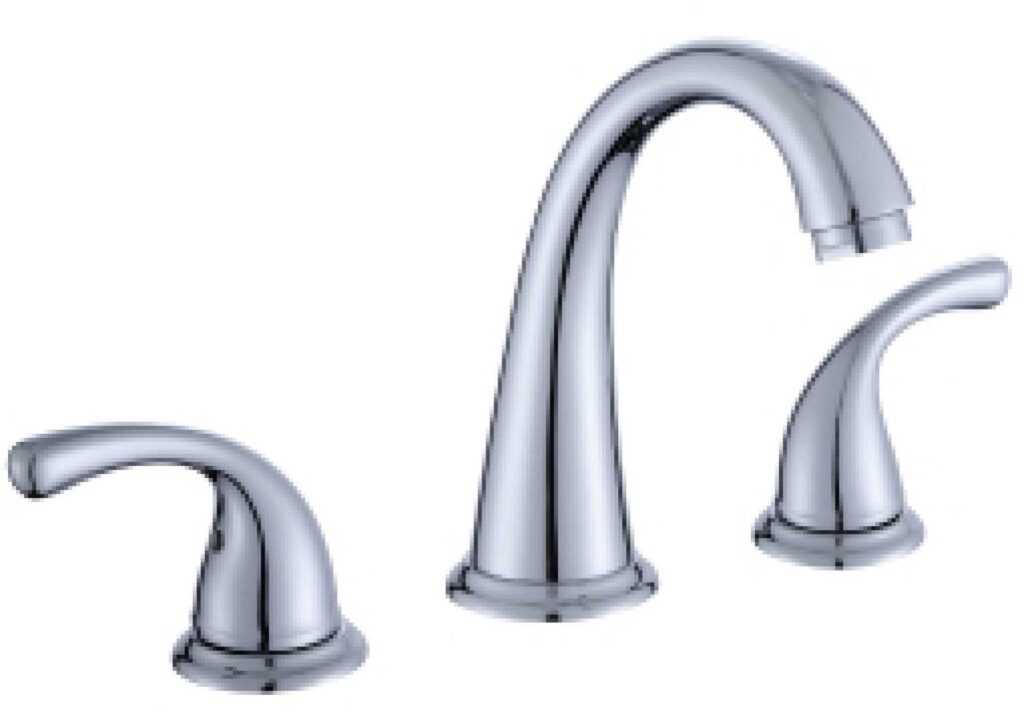 Compact Two-Handle Faucet