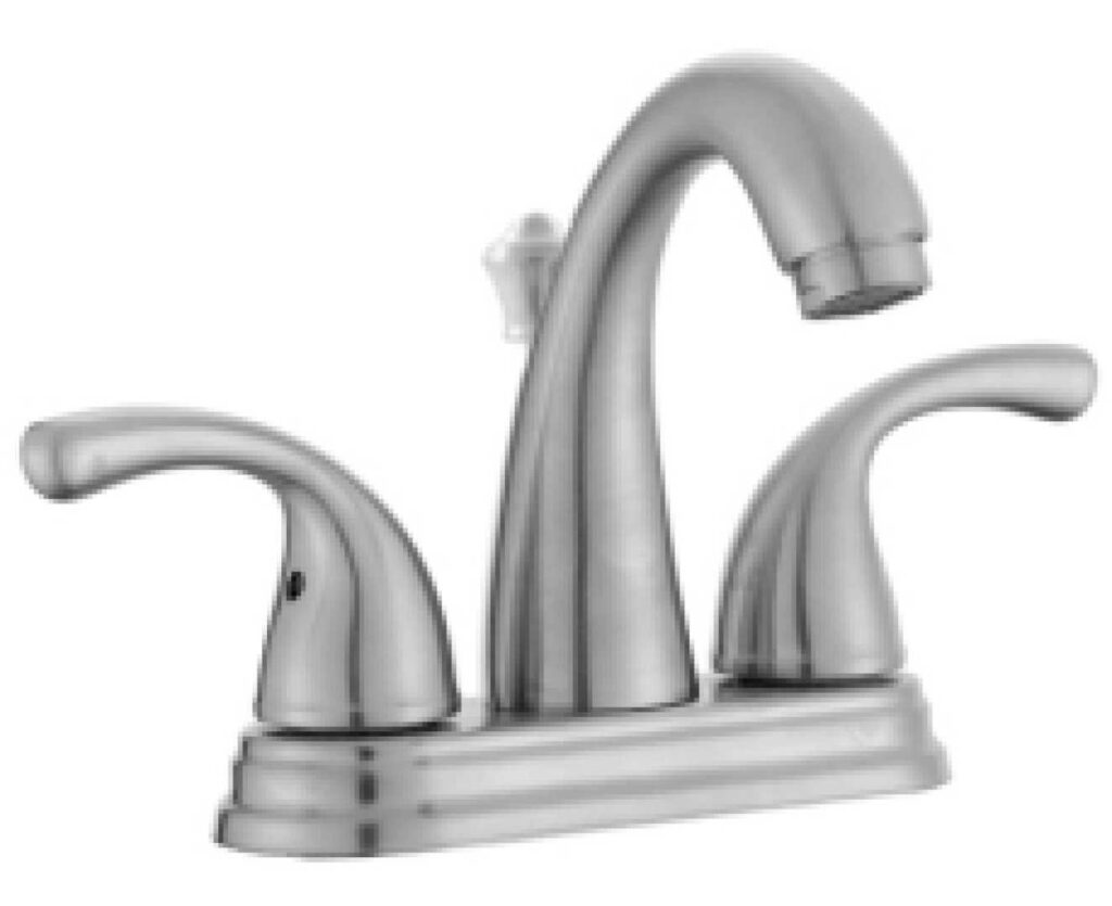 Compact Two-Handle Faucet