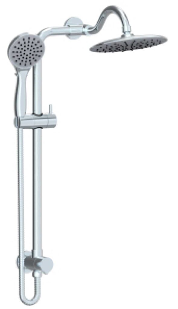 24″ Slide Bar Shower with Round Head & Handheld
