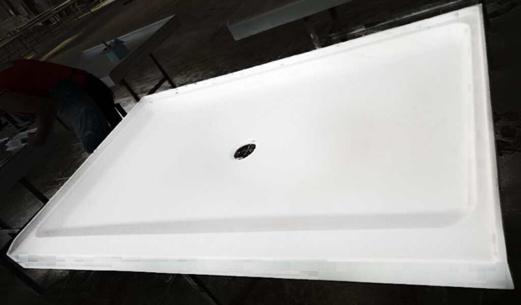 Shower Pan 19 – 60″ × 36″ × 3″