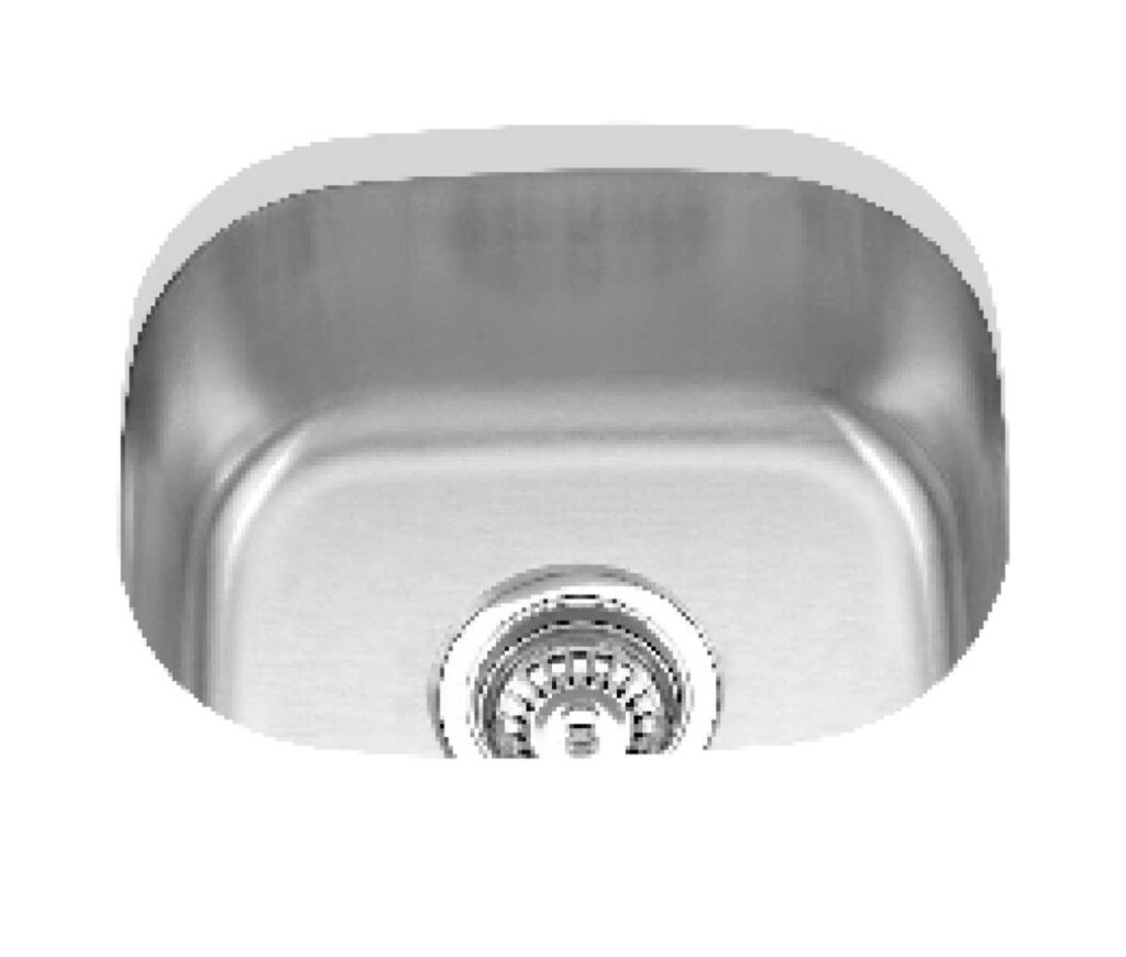 Compact Single Bowl Undermount Sink