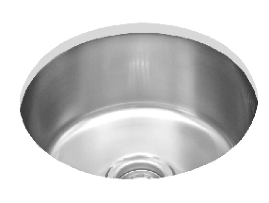 Round Single Bowl Undermount Sink