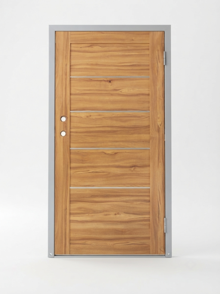 Covossi DR-007 Wooden Linear Panel Door