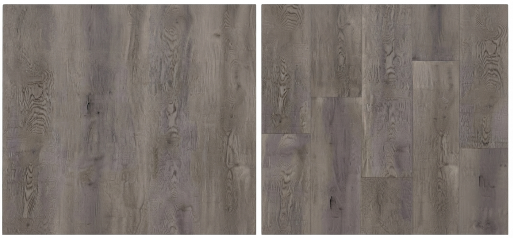 Covossi Midnight Ash Hearth Series SPC Flooring